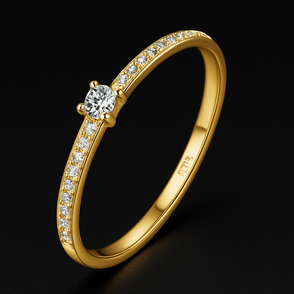 Eternal Grace Solitaire Ring ™