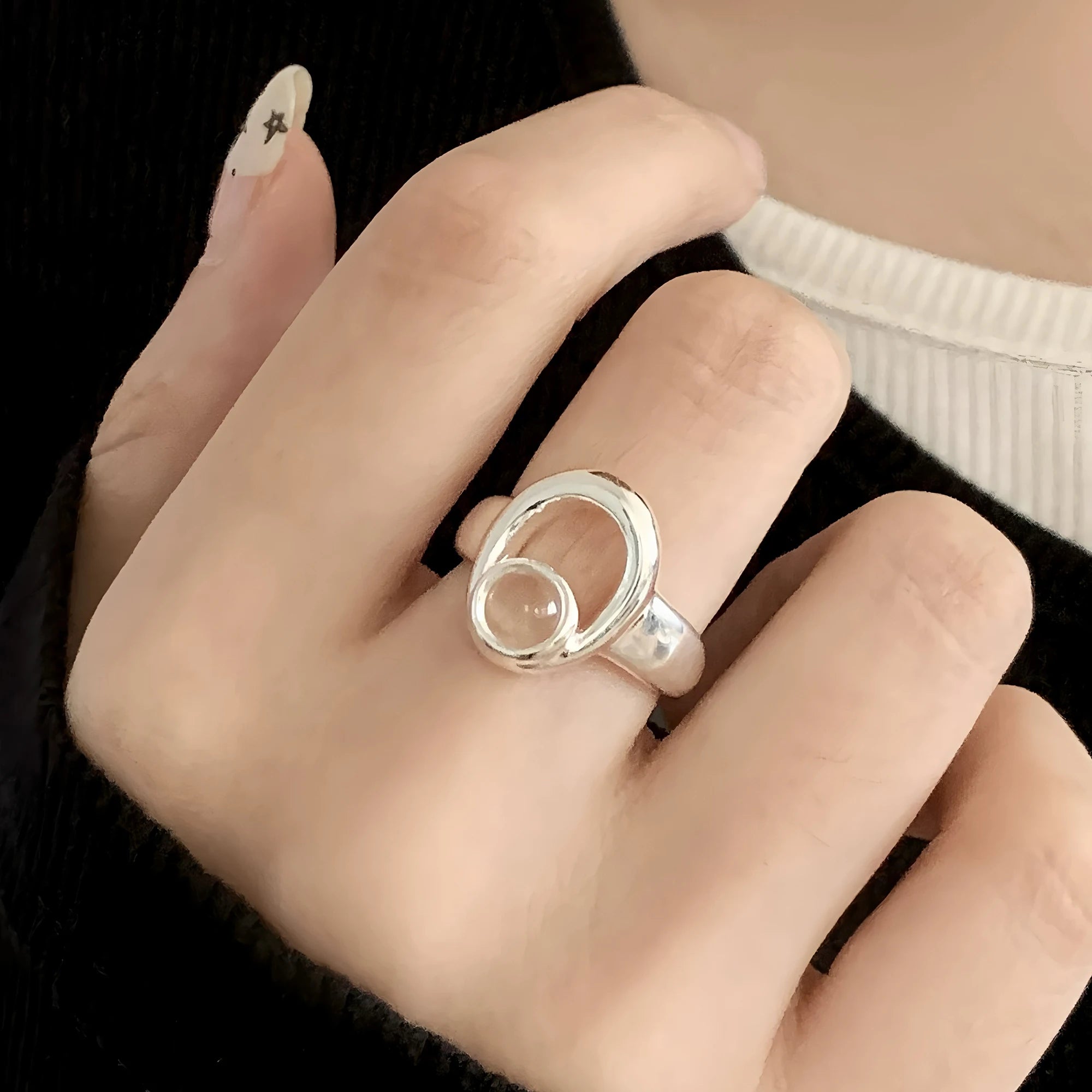 Celestial Bloom™ Adjustable Ring