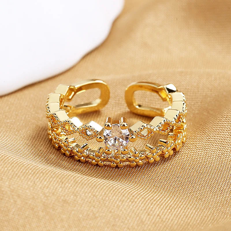 Celestial Bloom™ Adjustable Ring