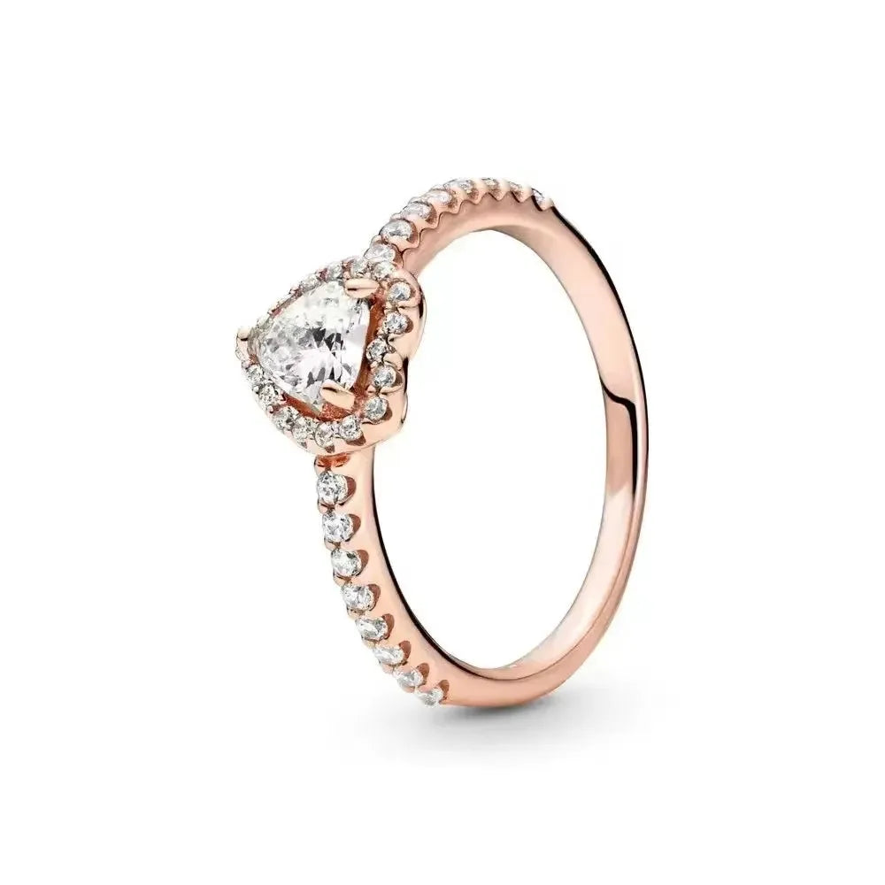 Radiant Heart™ Halo Ring