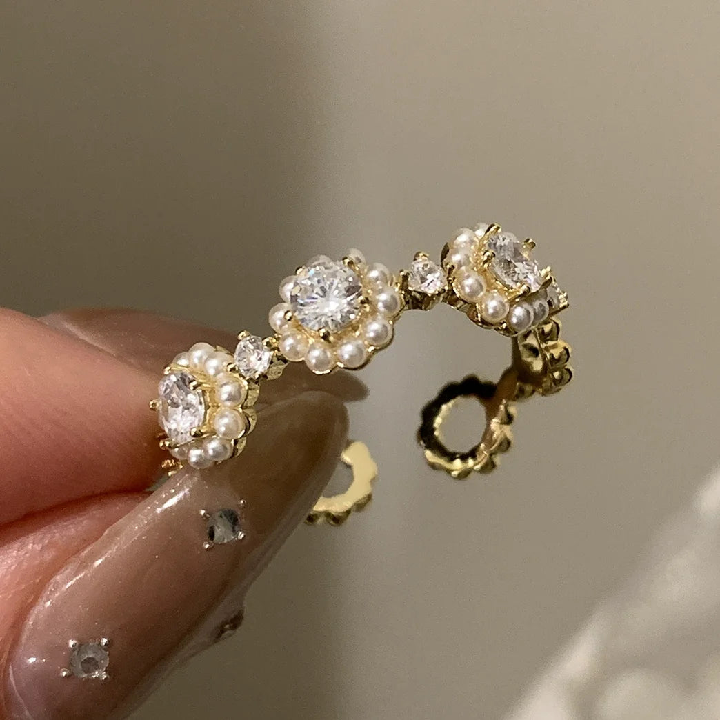 Celestial Bloom™ Adjustable Ring