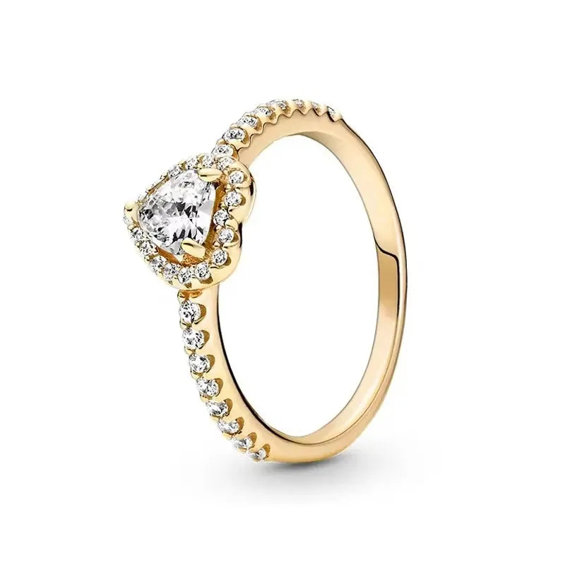 Radiant Heart™ Halo Ring