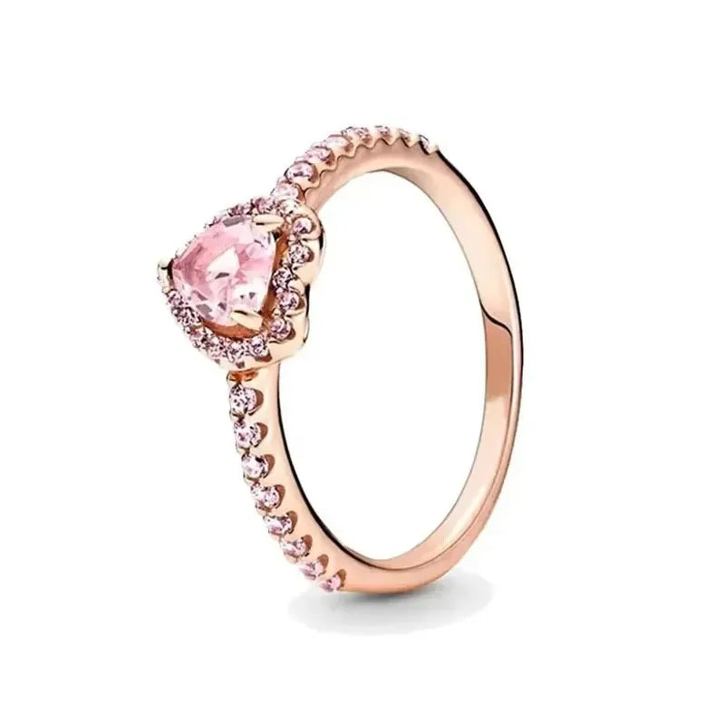 Radiant Heart™ Halo Ring