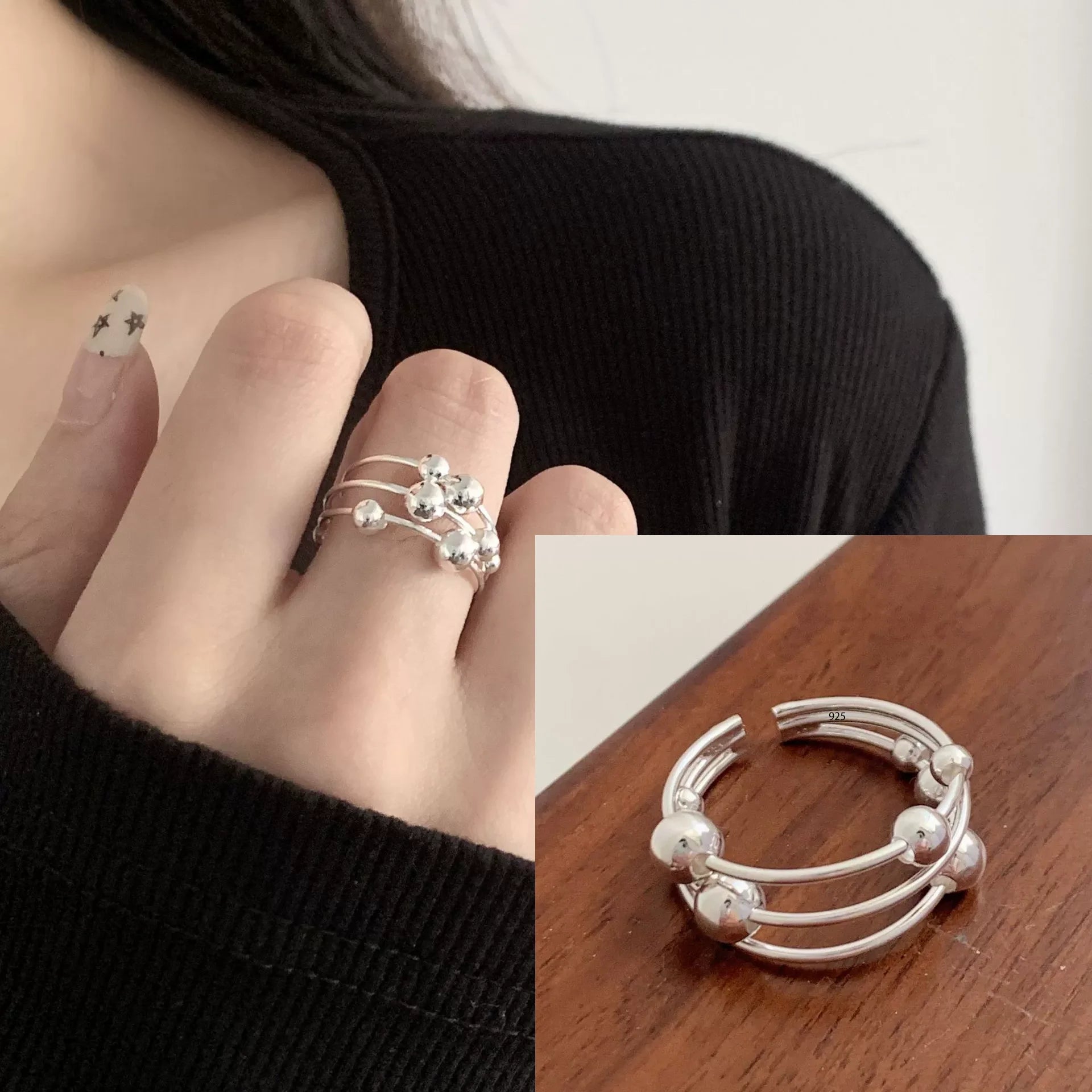 Celestial Bloom™ Adjustable Ring